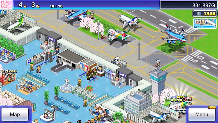 珍宝机场物语游戏场景一