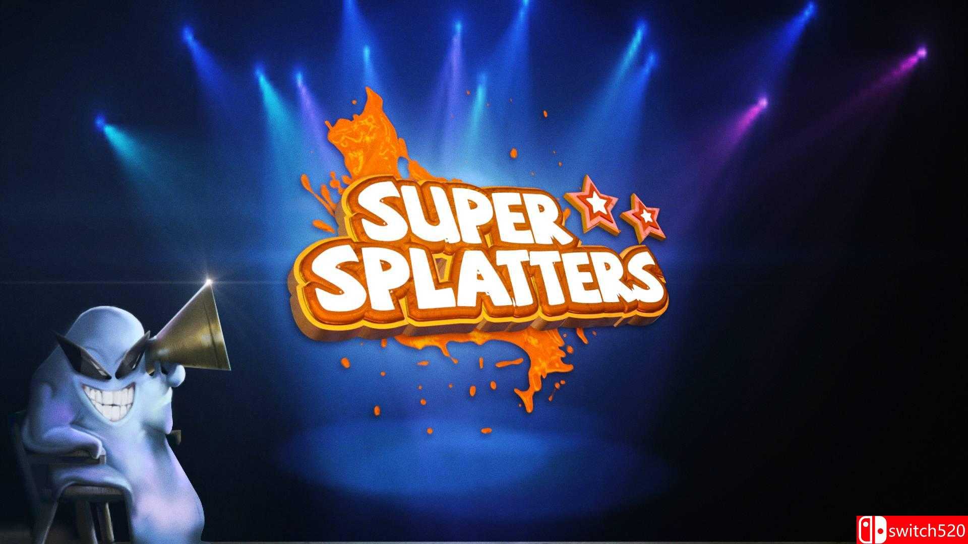《超级飞溅（Super Splatters）》游戏封面