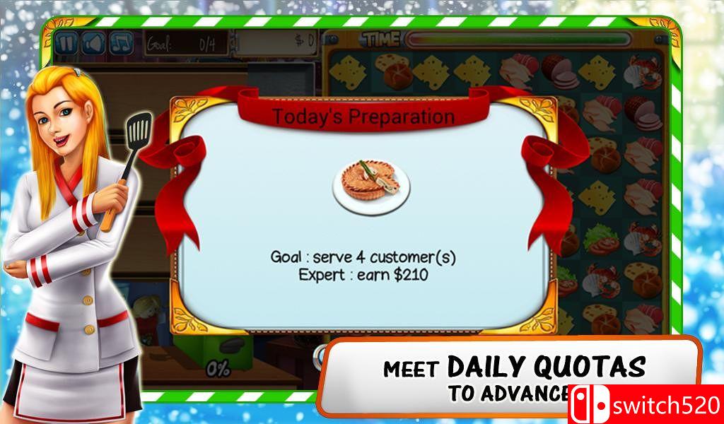 《罗里的餐厅2：冬季高峰（Rorys Restaurant Winter Rush）》v1.0.1 ZEKE破解版[EN]_1