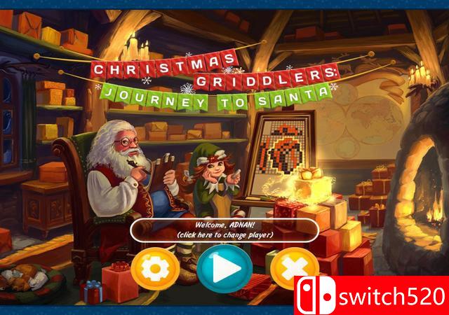 《圣诞数图：寻找圣诞老人之旅》游戏封面