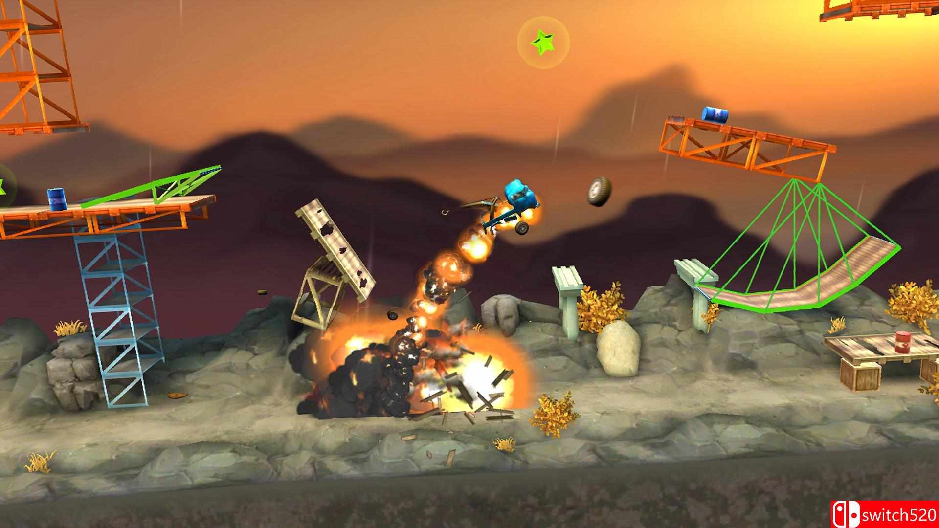 《桥梁建筑师：特技（Bridge Constructor Stunts）》Unleashed硬盘版[CN/TW/EN]_2