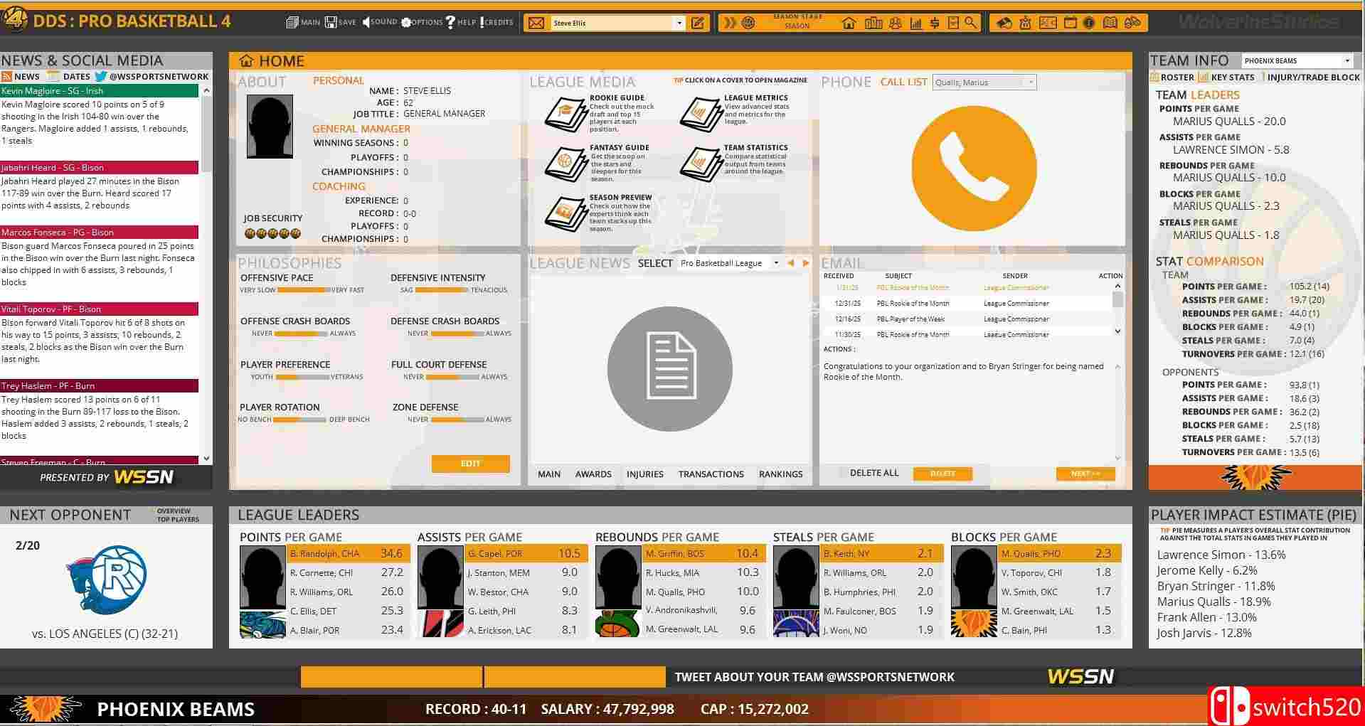 《选秀日运动：专业篮球4（Draft Day Sports Pro Basketball 4）》Unleashed硬盘版[EN]_3