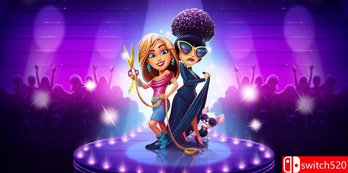 《绚丽服饰：安吉拉的真人秀》游戏封面