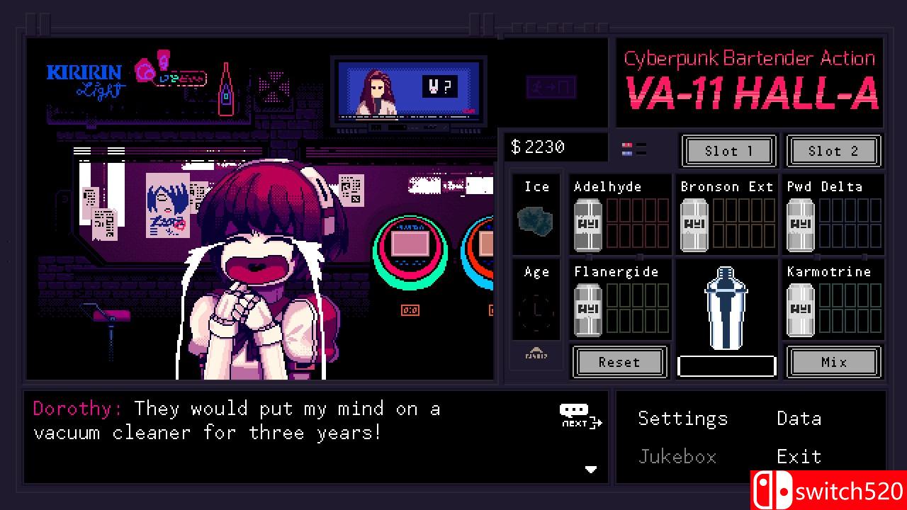 VA-11 HALL-A screenshot 2