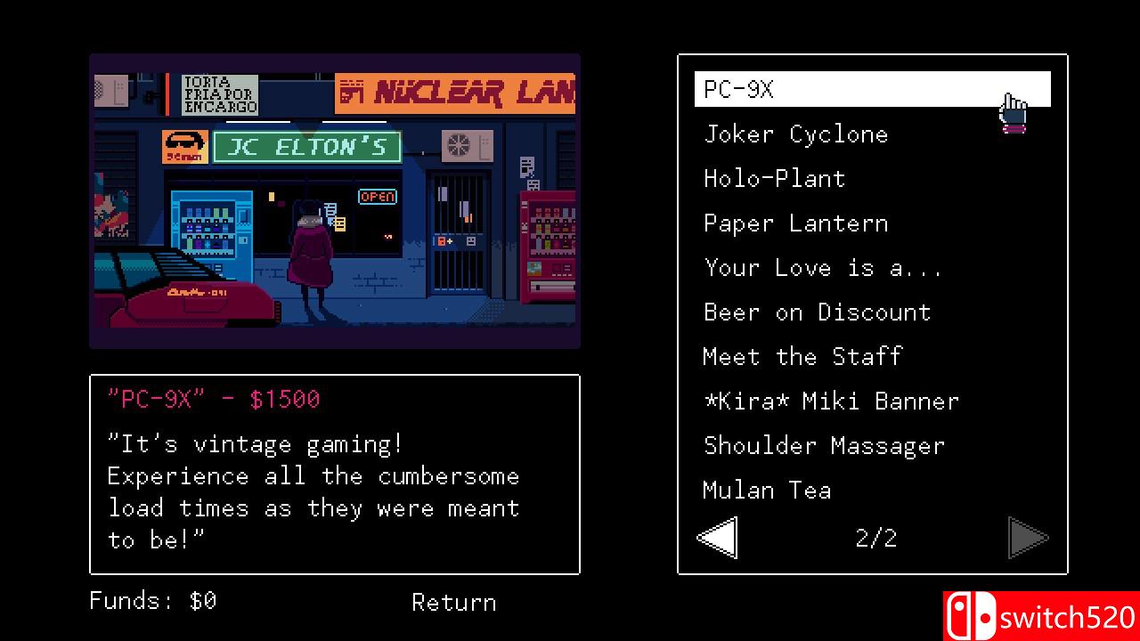 VA-11 HALL-A screenshot 5