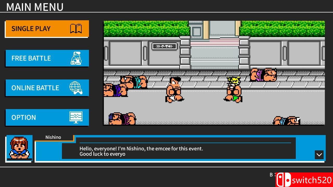 热血格斗：大激战SP游戏截图2