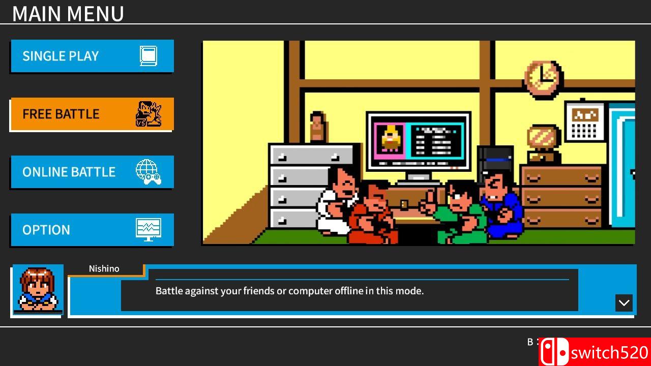 热血格斗：大激战SP游戏截图3