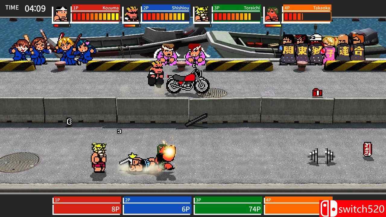 热血格斗：大激战SP游戏截图13