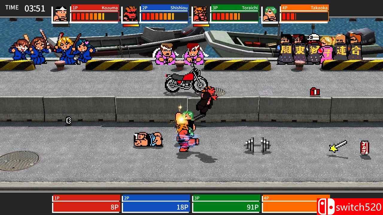 热血格斗：大激战SP游戏截图14