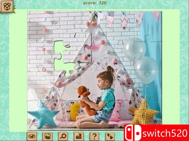 《1001拼图：甜蜜的家》游戏截图2