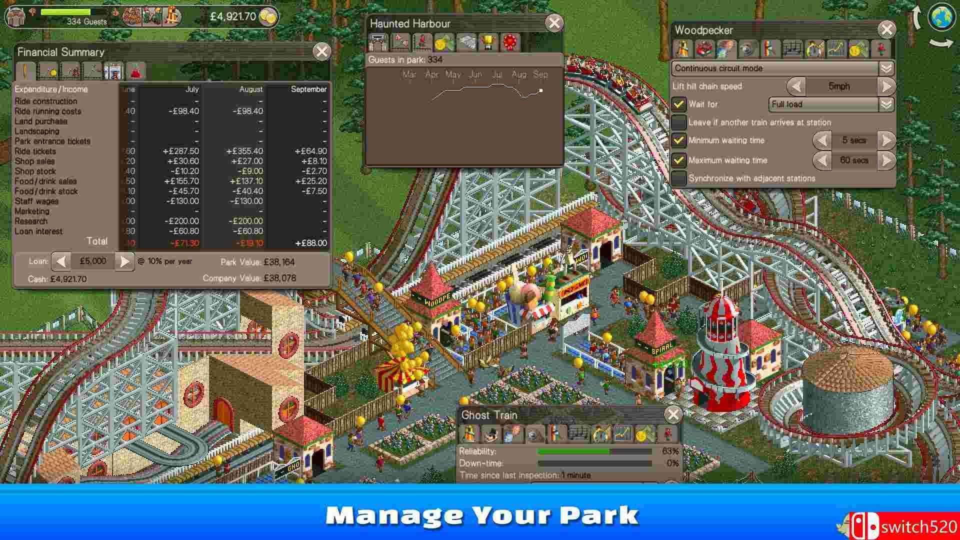 《过山车大亨经典版（RollerCoaster Tycoon® Classic）》SKIDROW镜像版[EN]_1