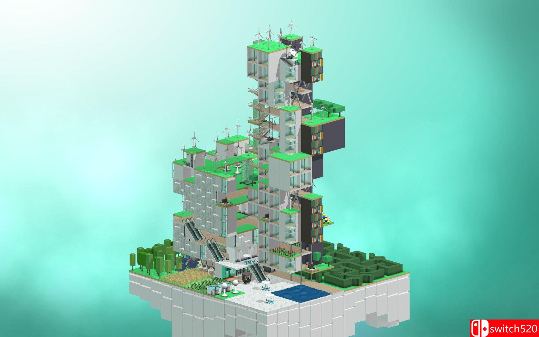 《方块建造（Block'hood）》游戏截图1