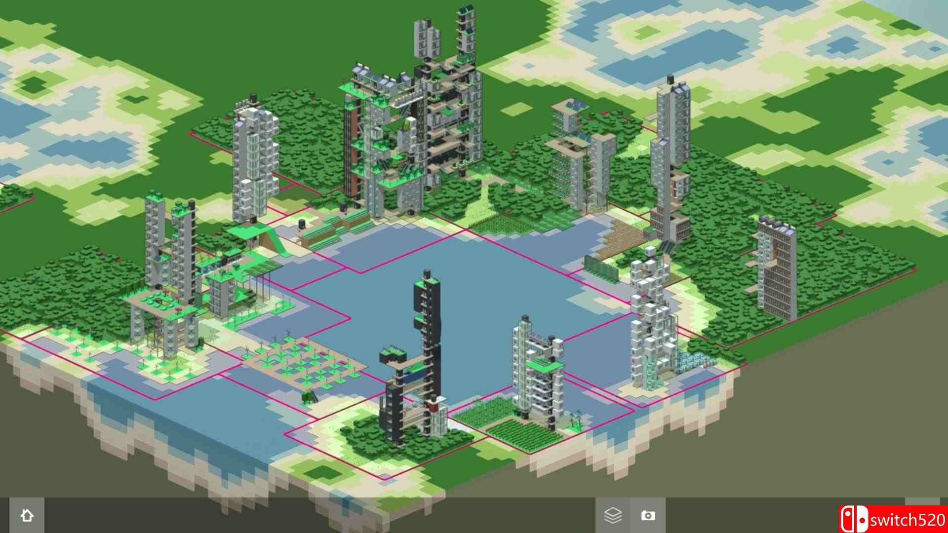 《方块建造（Block'hood）》游戏截图5