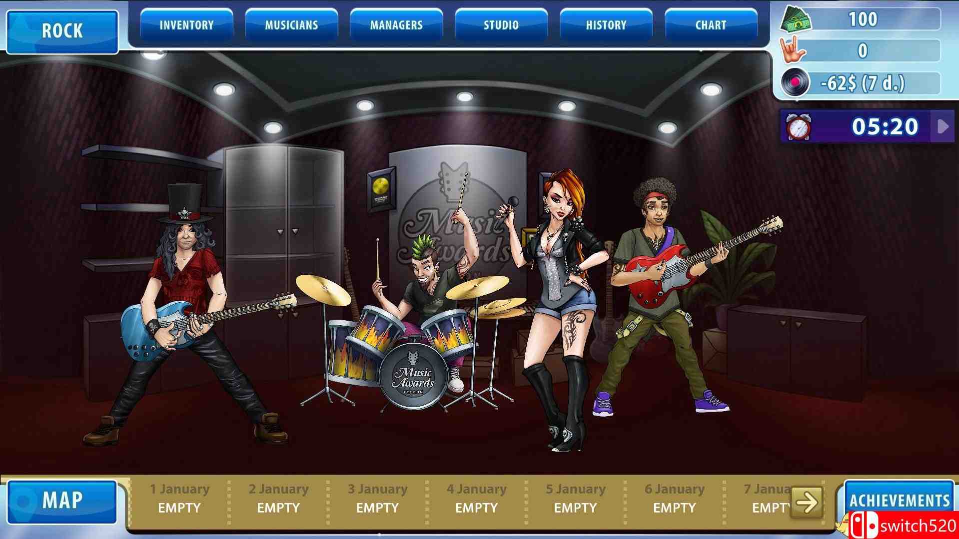 《乐队经理》游戏截图2