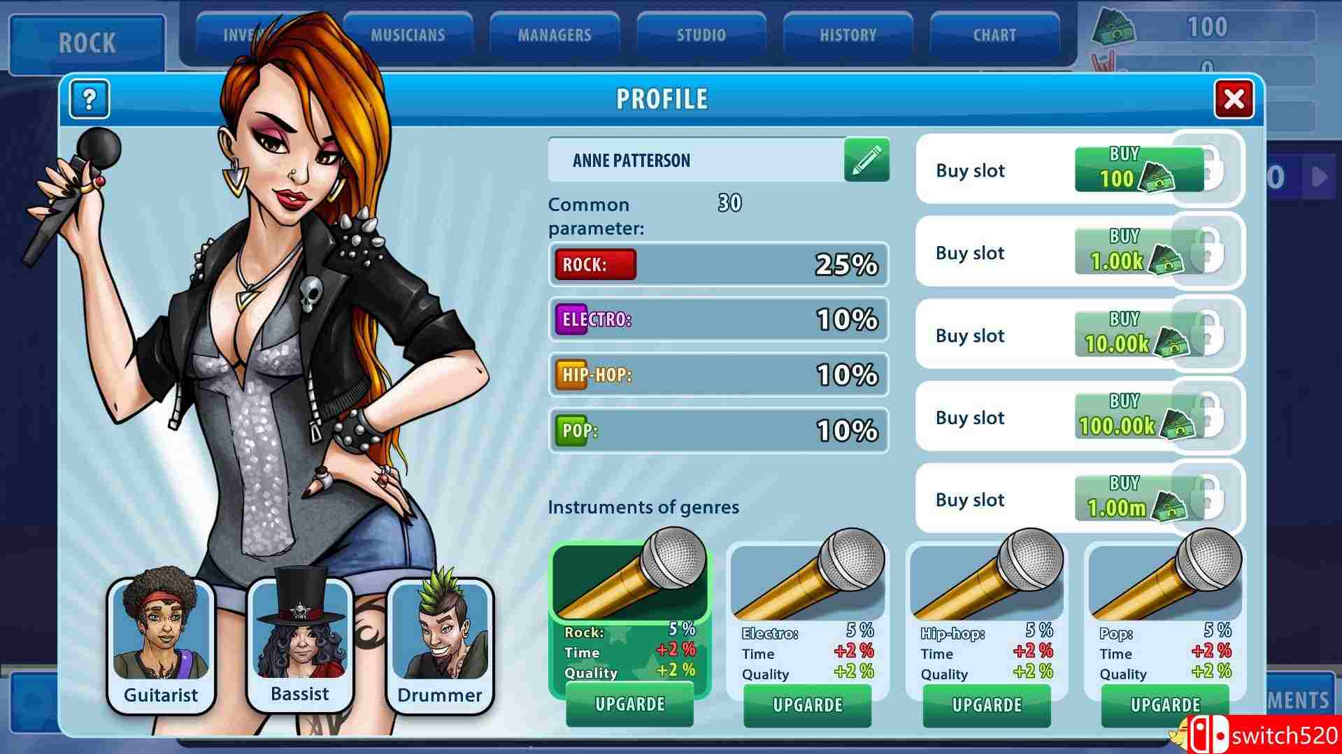 《乐队经理》游戏截图3