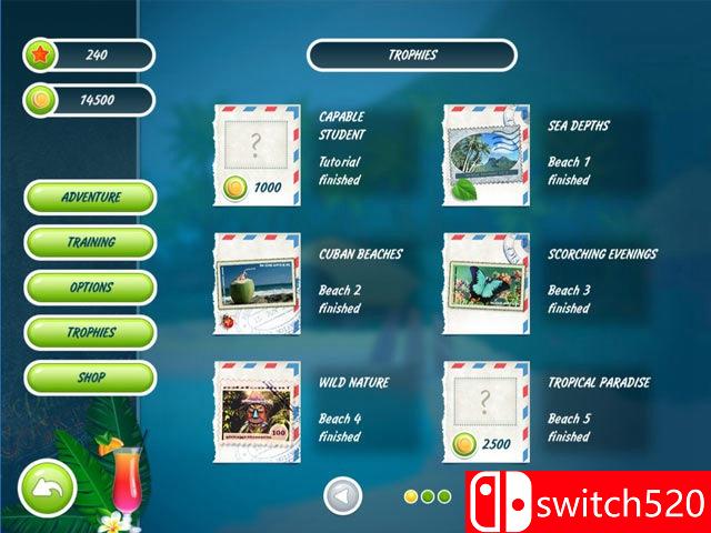 《绘图方块：海滩天堂》游戏截图2