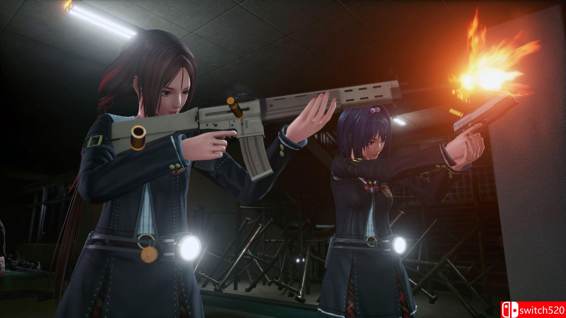 《校园女生僵尸猎人》游戏截图1