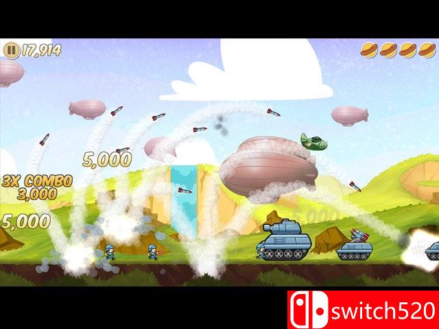 《香肠轰炸机》游戏截图1