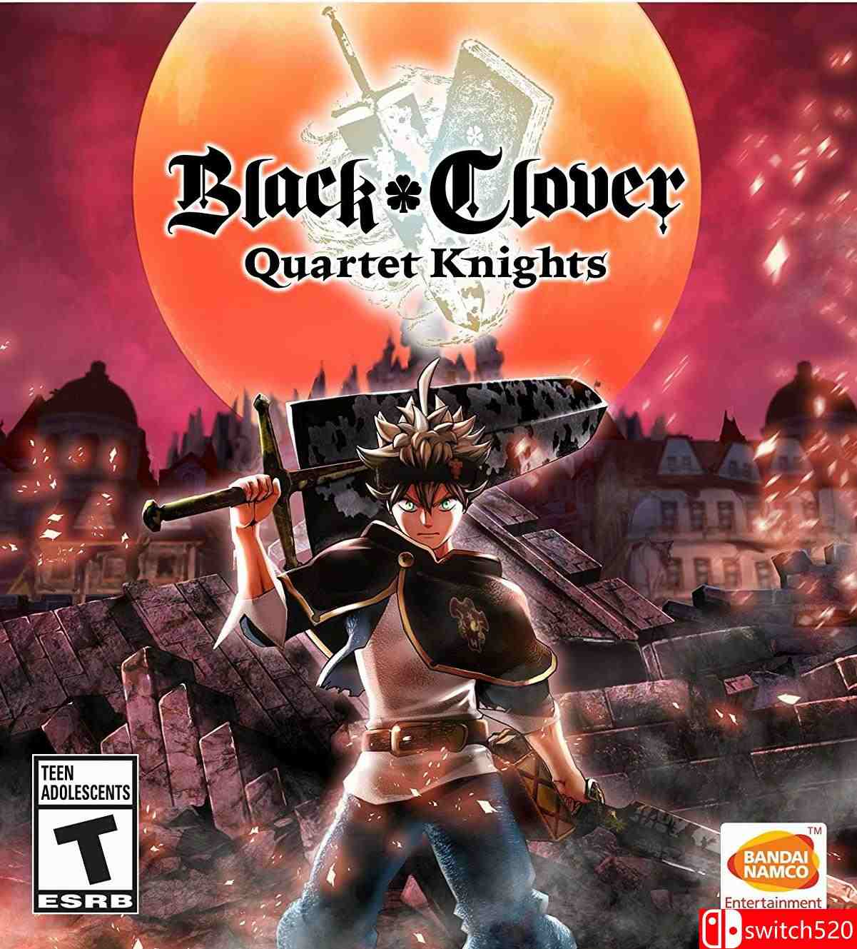 《黑色五叶草：骑士四重奏》游戏封面