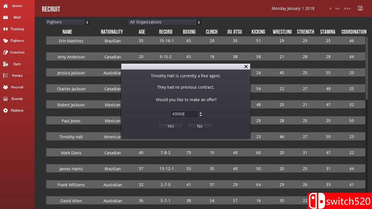 MMA模拟器游戏截图3