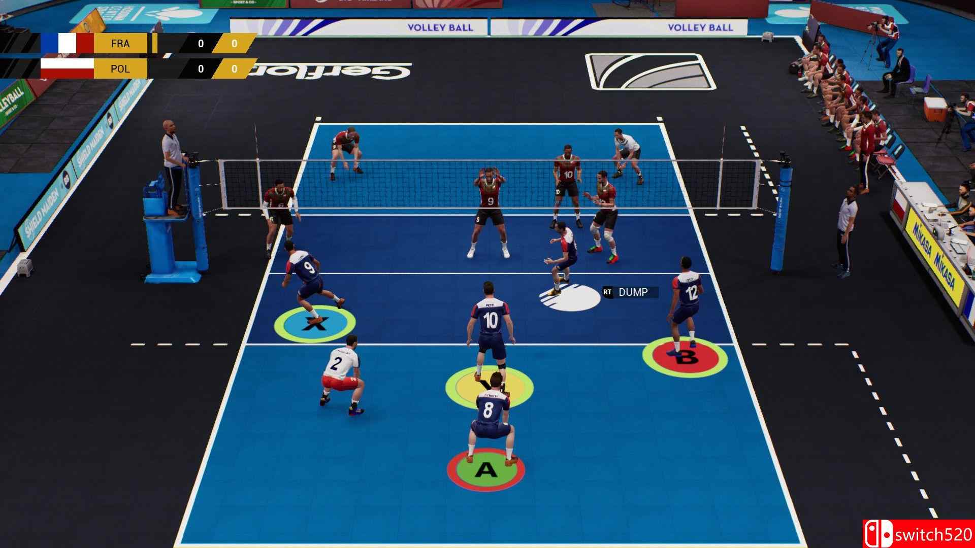 《扣杀排球》游戏截图2