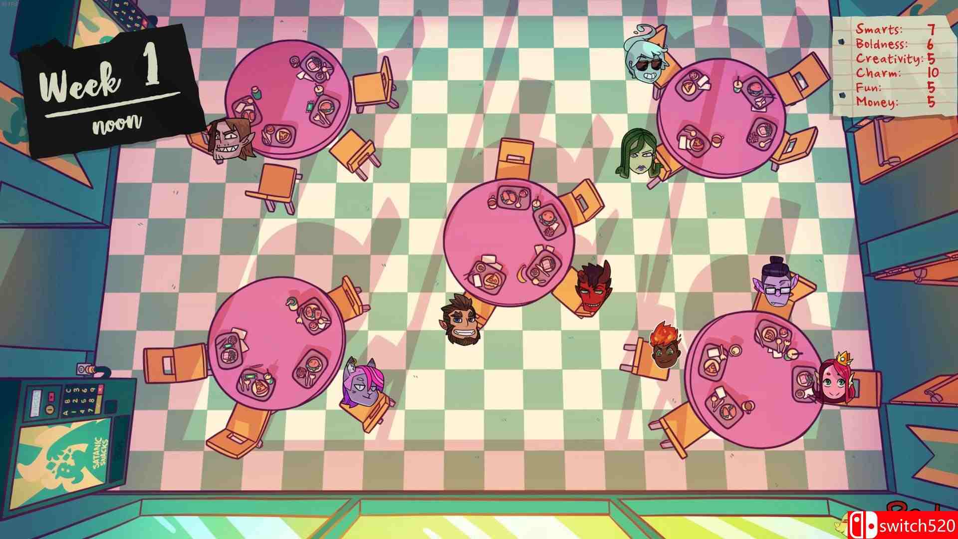 《魔物学园：毕业舞会大作战》游戏截图5