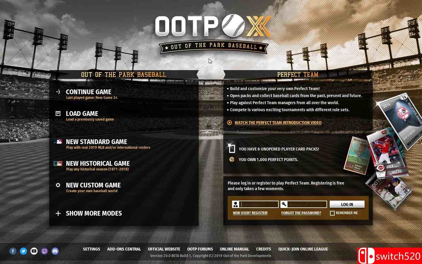 《劲爆美国棒球20（Out of the Park Baseball 20）》CODEX镜像版[EN]_6