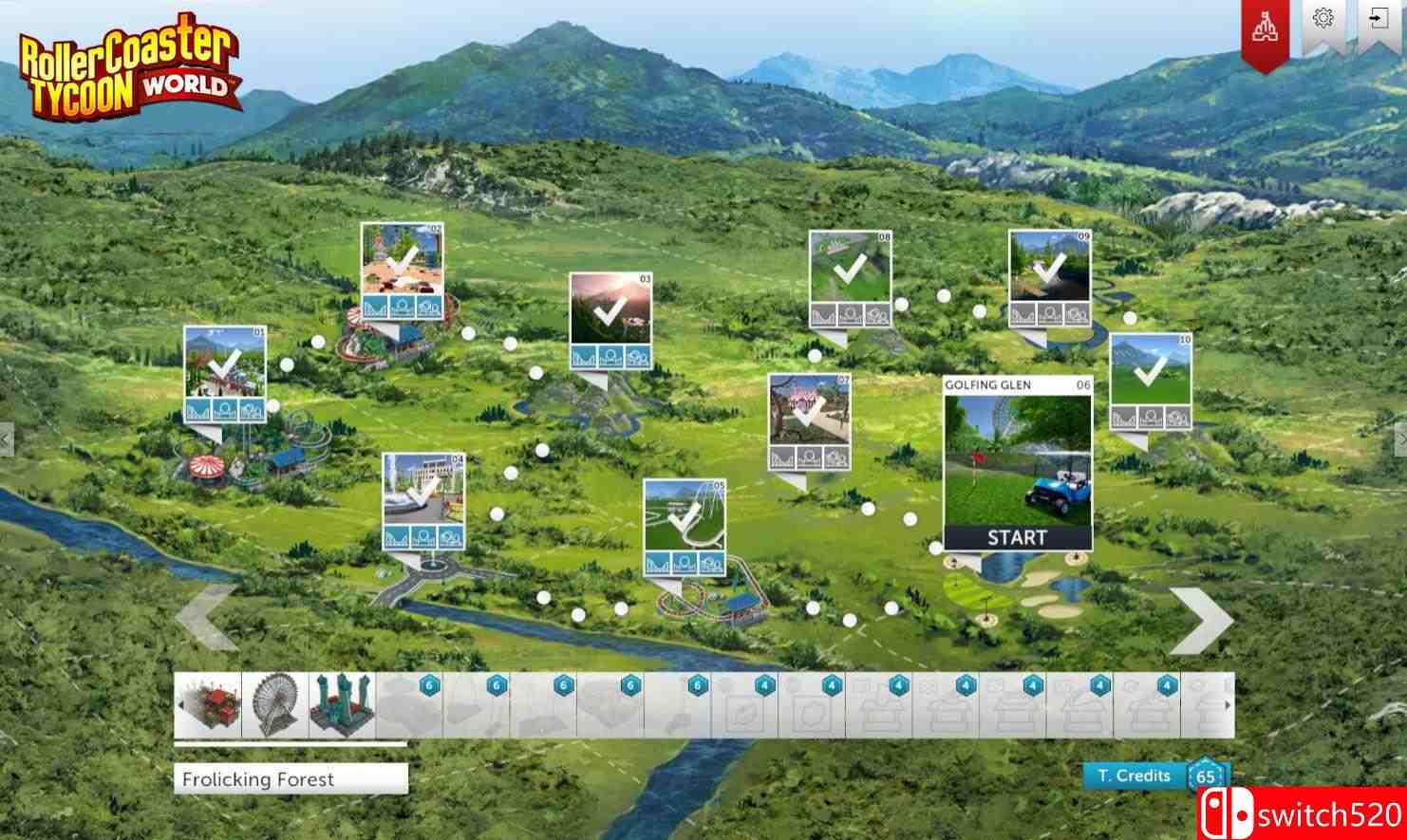 《过山车大亨：世界》游戏截图3