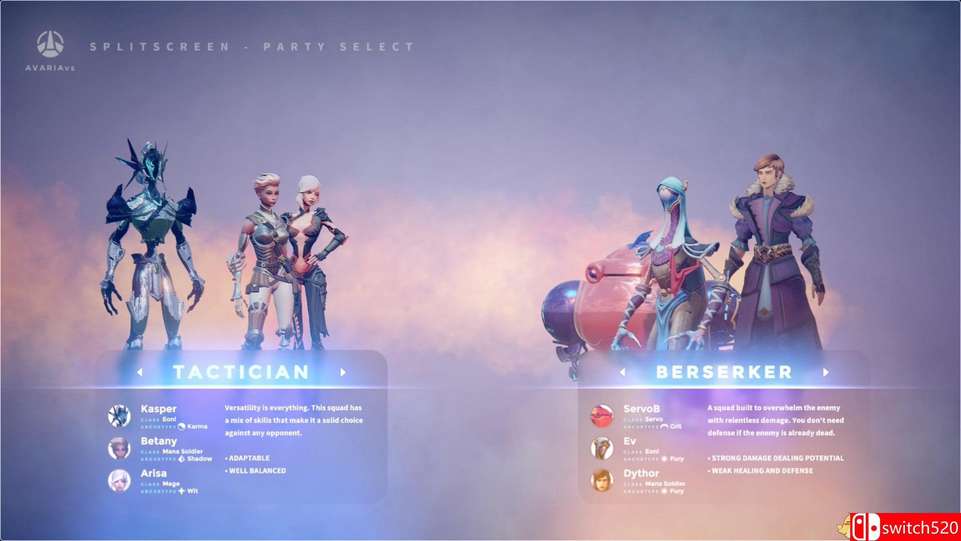 《AVARIAvs》游戏截图3