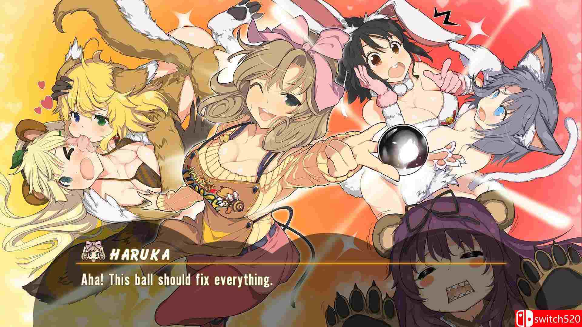 《桃子弹球：闪乱神乐》游戏截图1