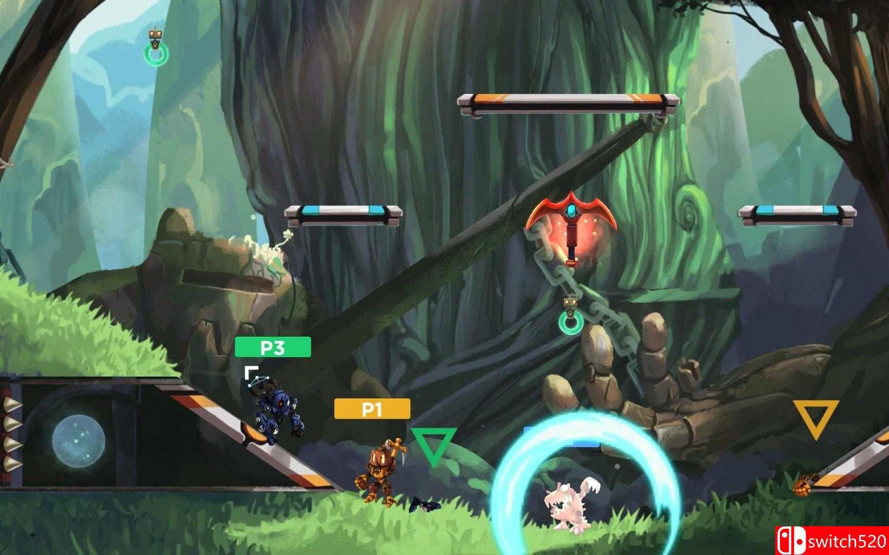 钩子机器人游戏截图3