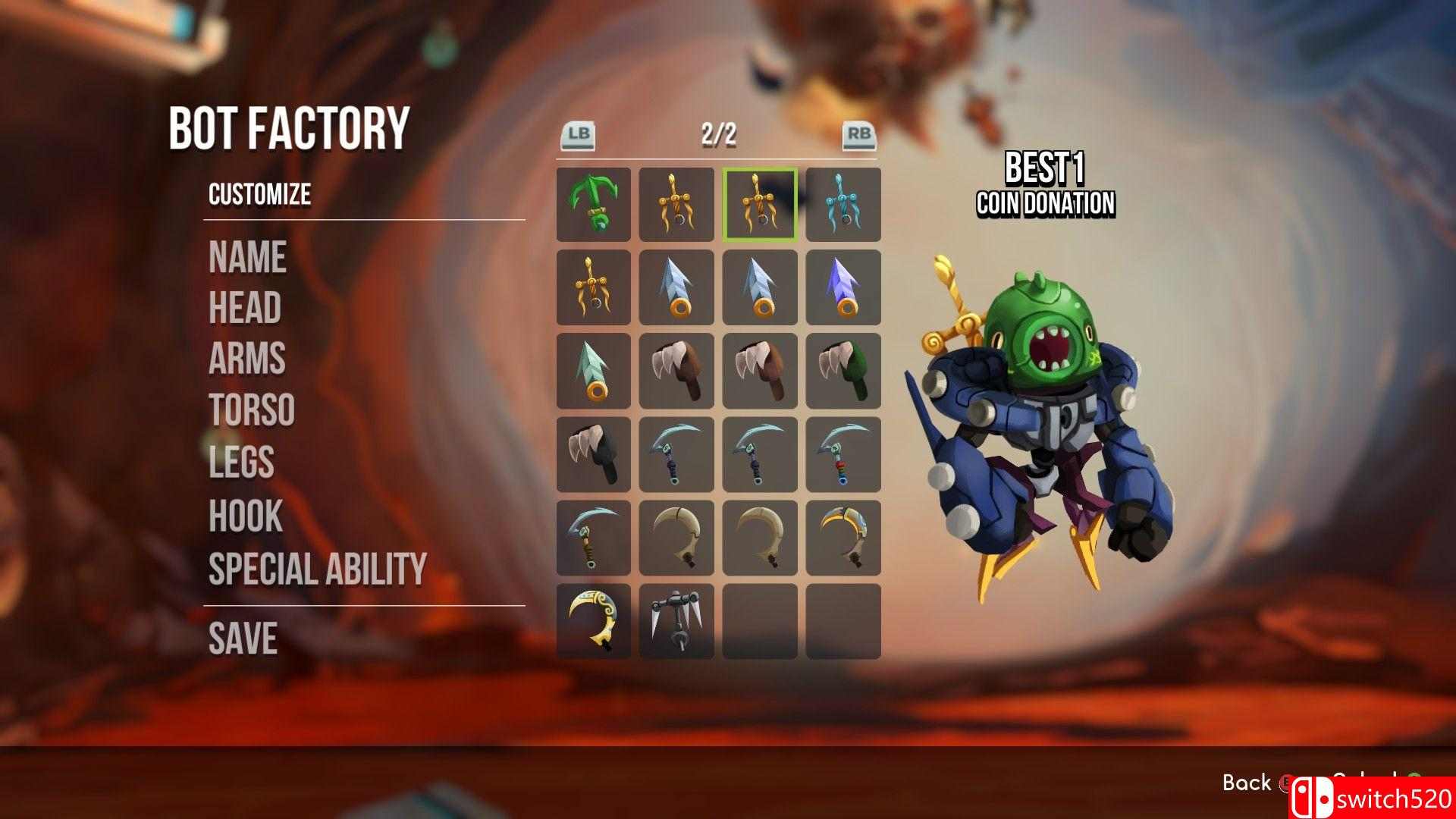 钩子机器人游戏截图5