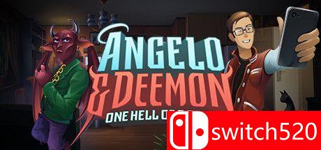 《安吉洛和狄蒙:一个地狱般的探险》游戏封面