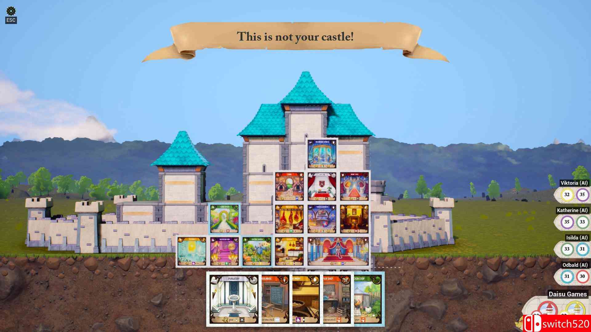 《两座城堡之间》游戏截图4