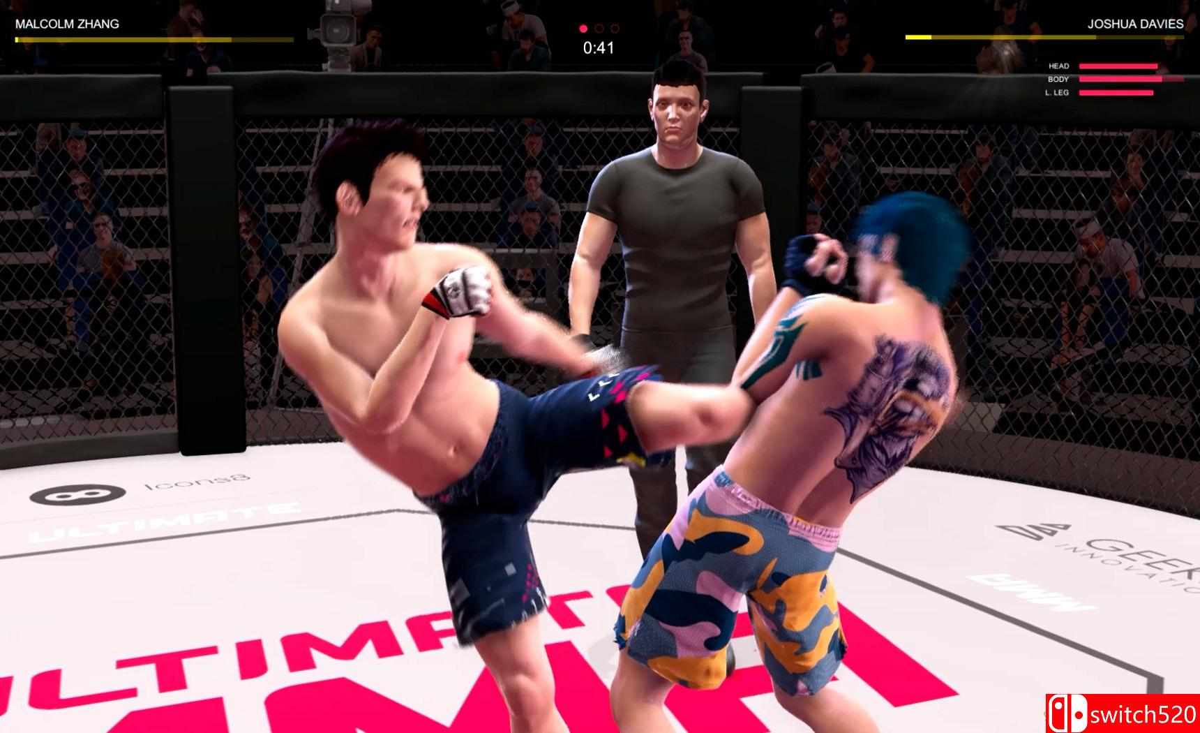 《终极MMA》游戏截图6