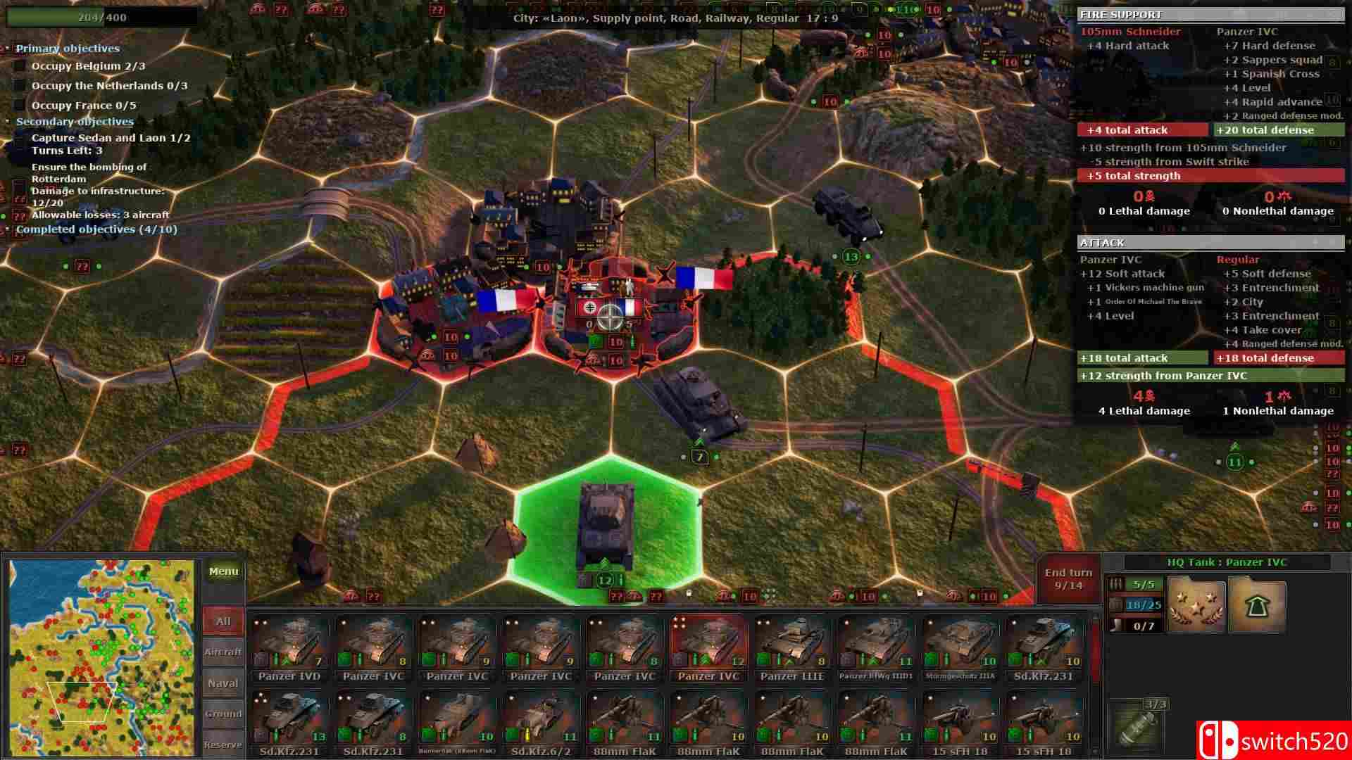 《战略思维：闪电战》游戏截图1