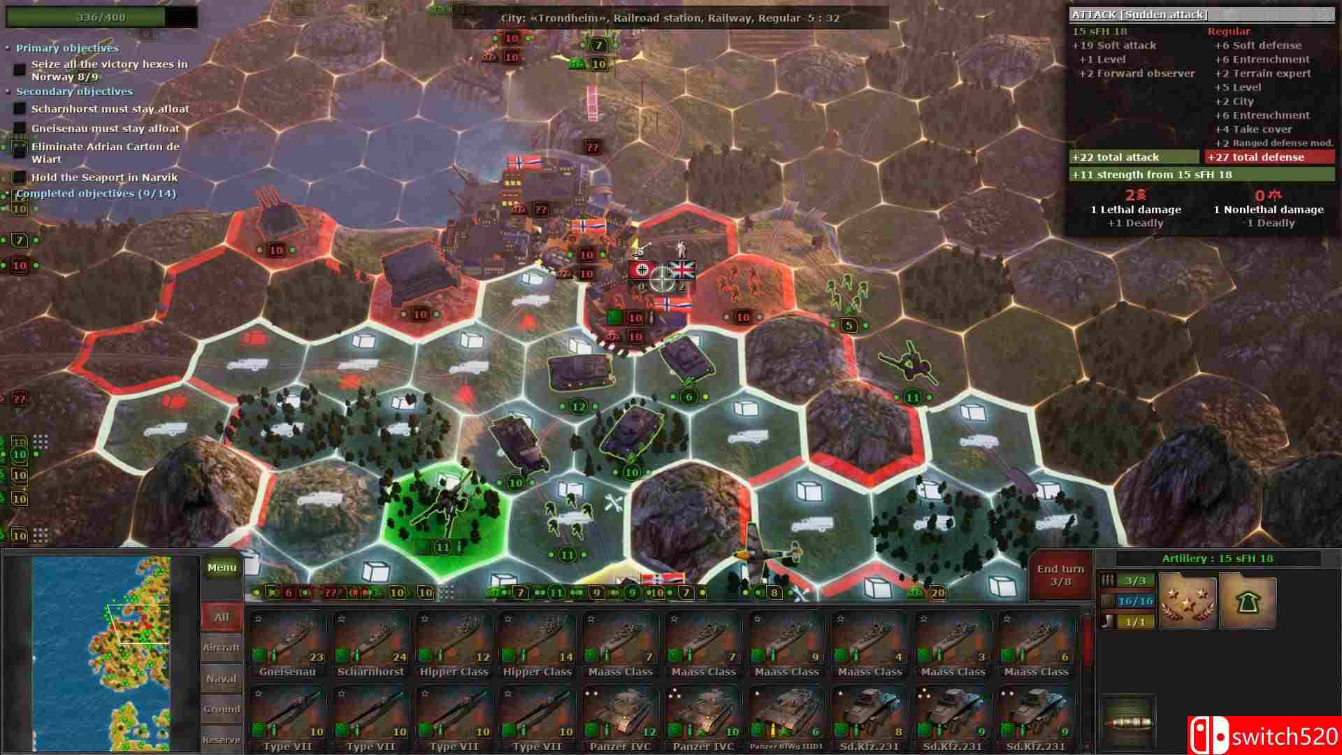 《战略思维：闪电战》游戏截图5