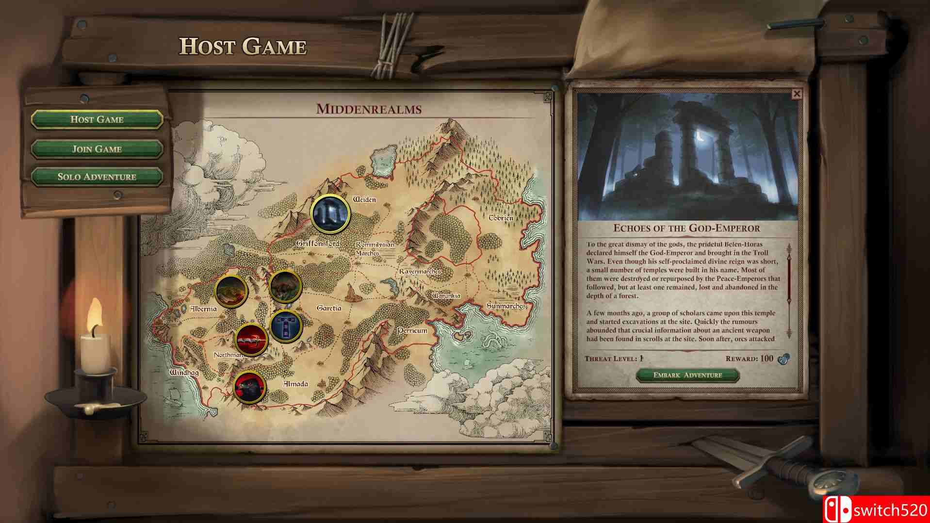 《黑暗之眼：英雄之书》游戏截图4