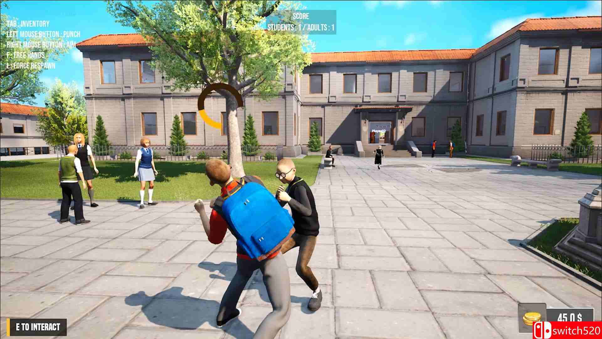 《校有恶霸》游戏截图1