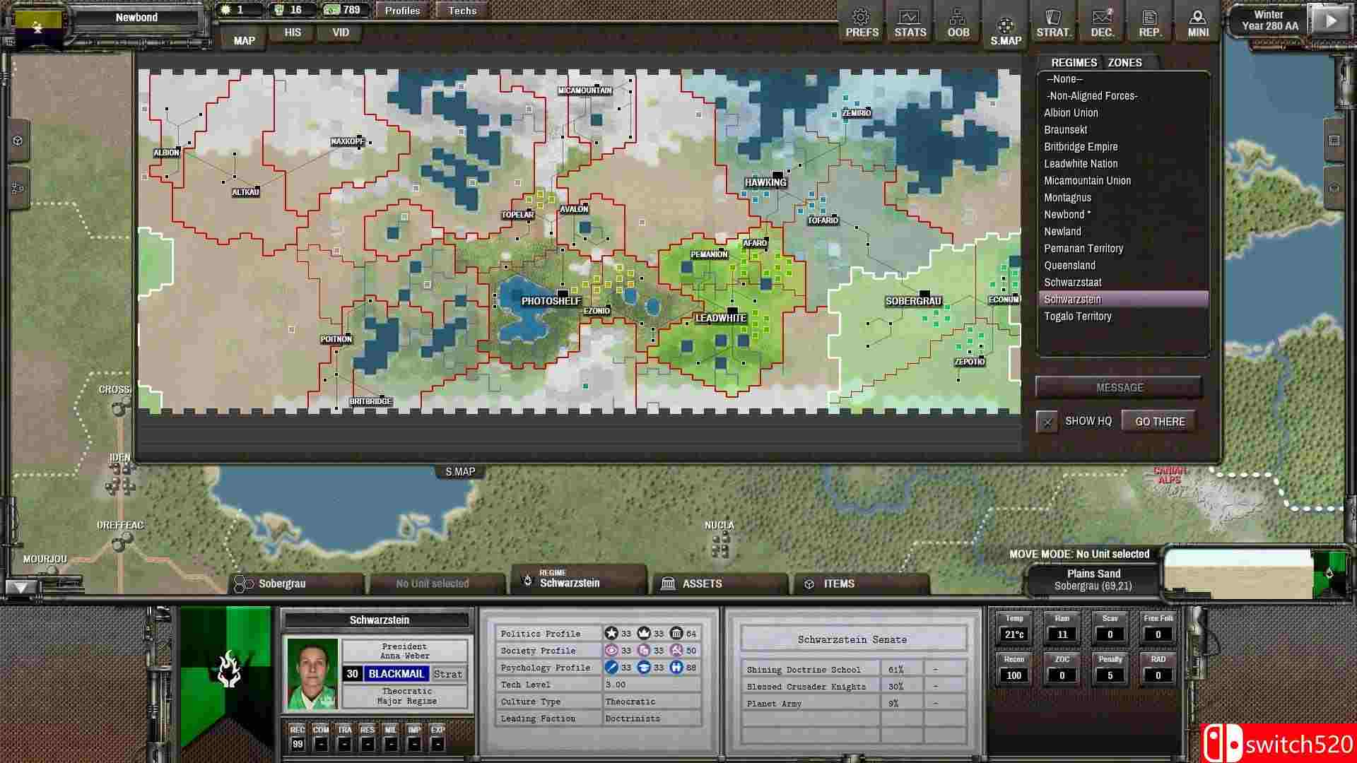 《暗影帝国（Shadow Empire）》集成蛛形纲动物分配升级 DINOByTES镜像版[EN]_1
