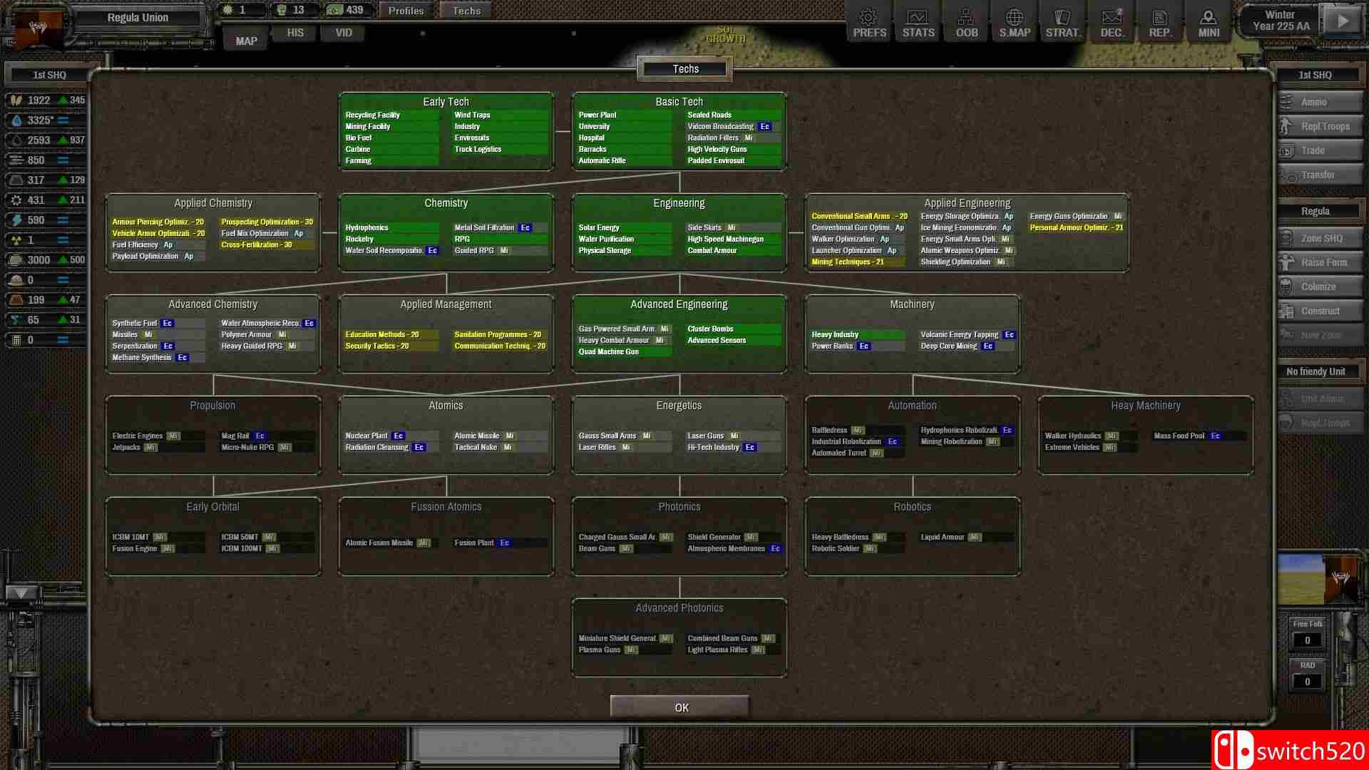 《暗影帝国（Shadow Empire）》集成蛛形纲动物分配升级 DINOByTES镜像版[EN]_4