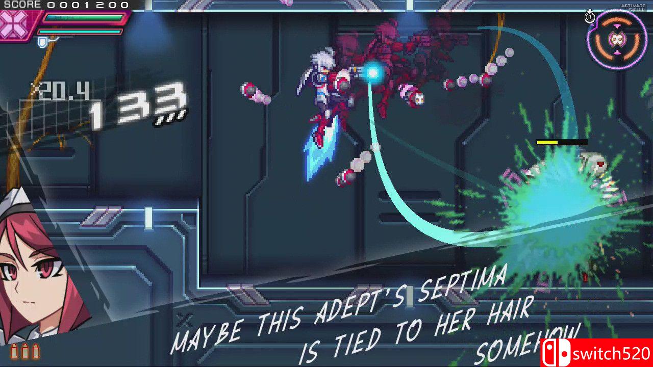 《苍穹雷霆Gunvolt 2》游戏截图4