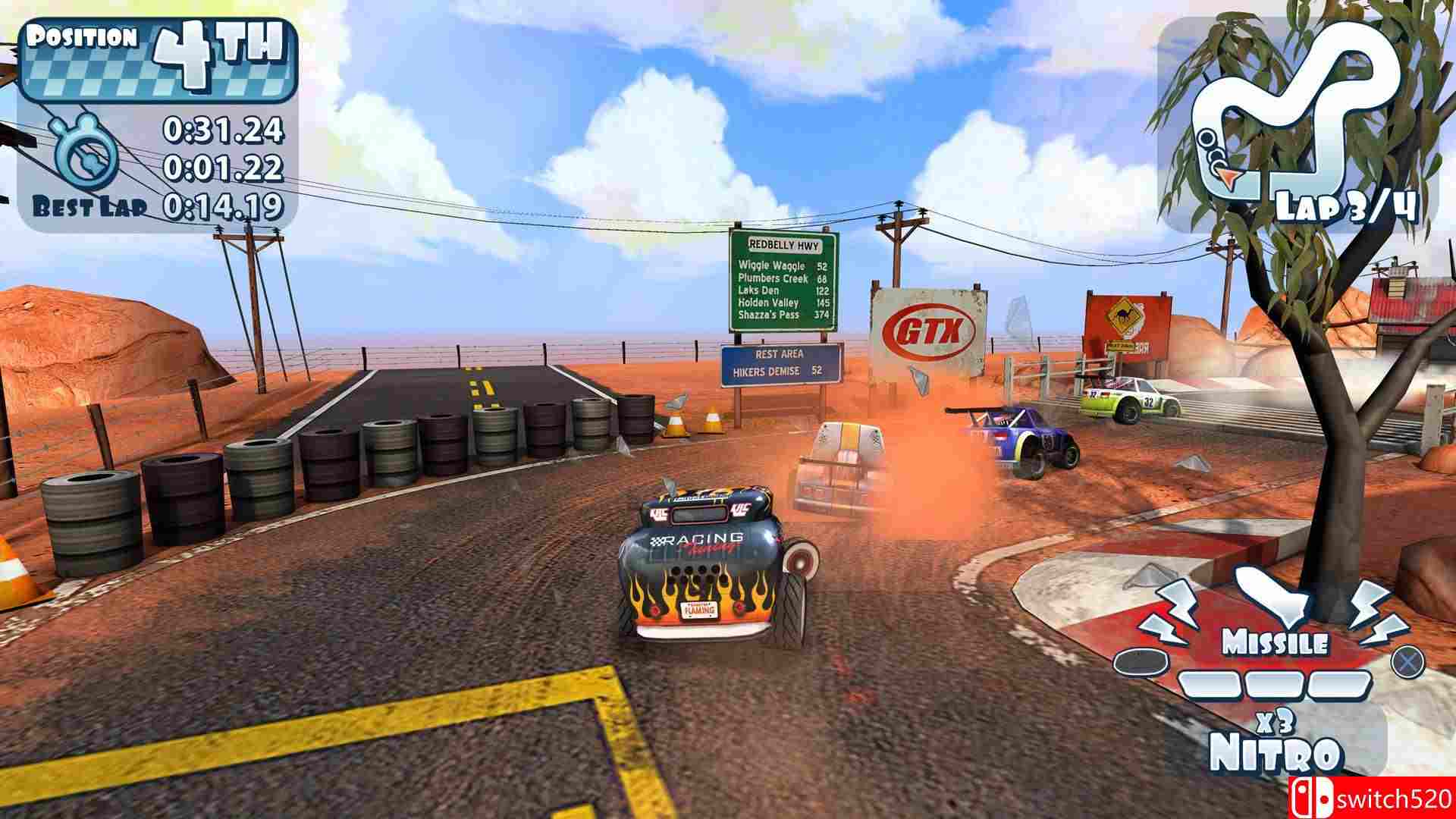 Mini Motor Racing X screenshot 2