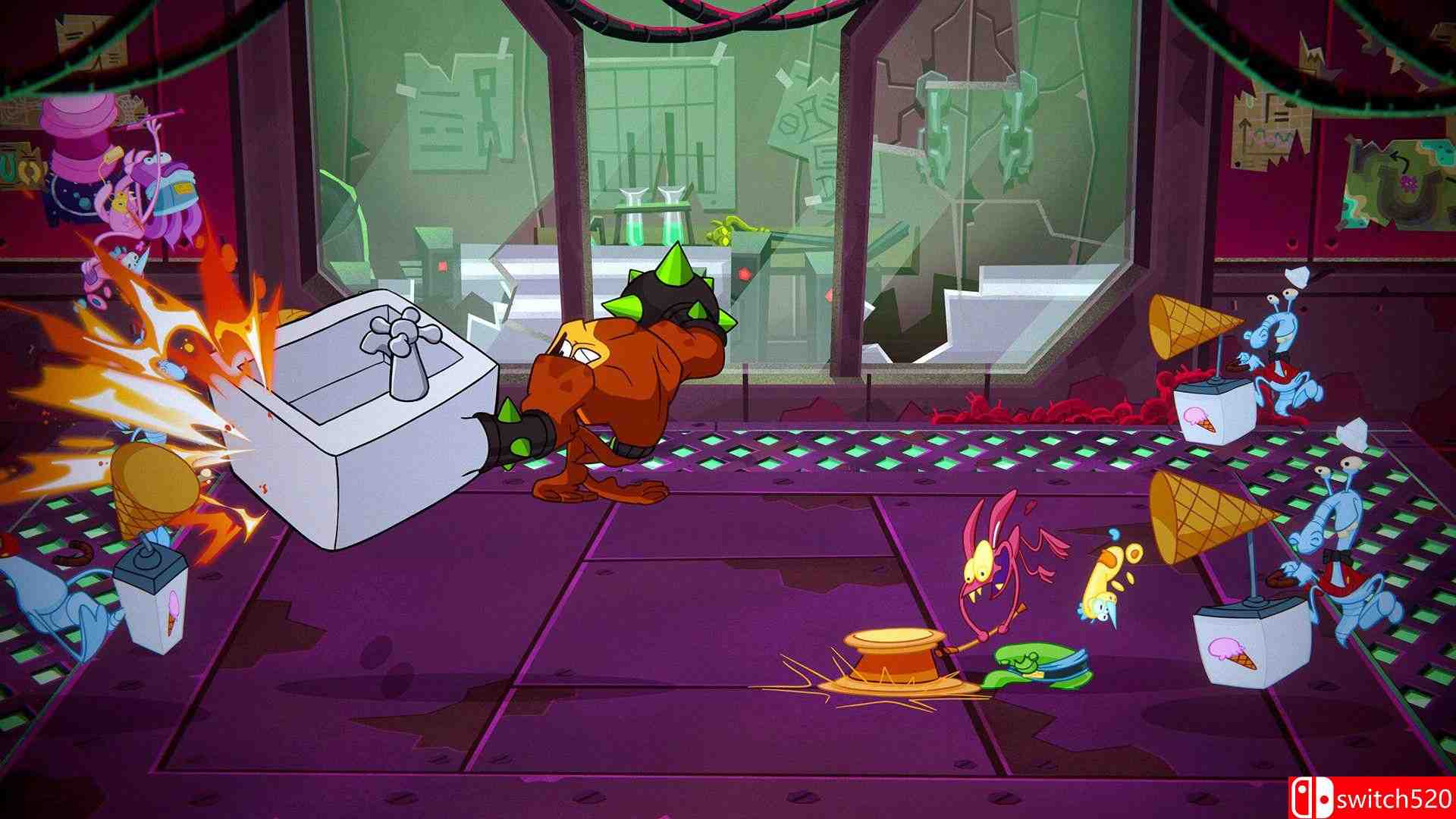 《忍者蛙》游戏截图2