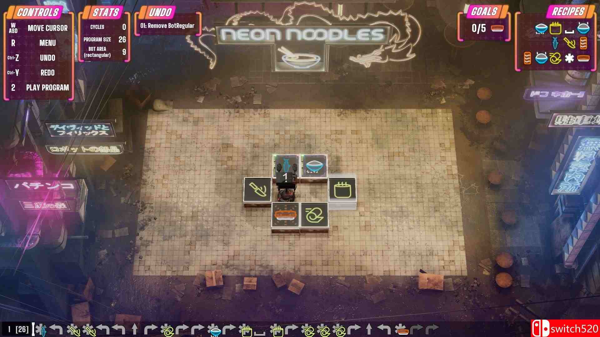 《霓虹面条》游戏截图1