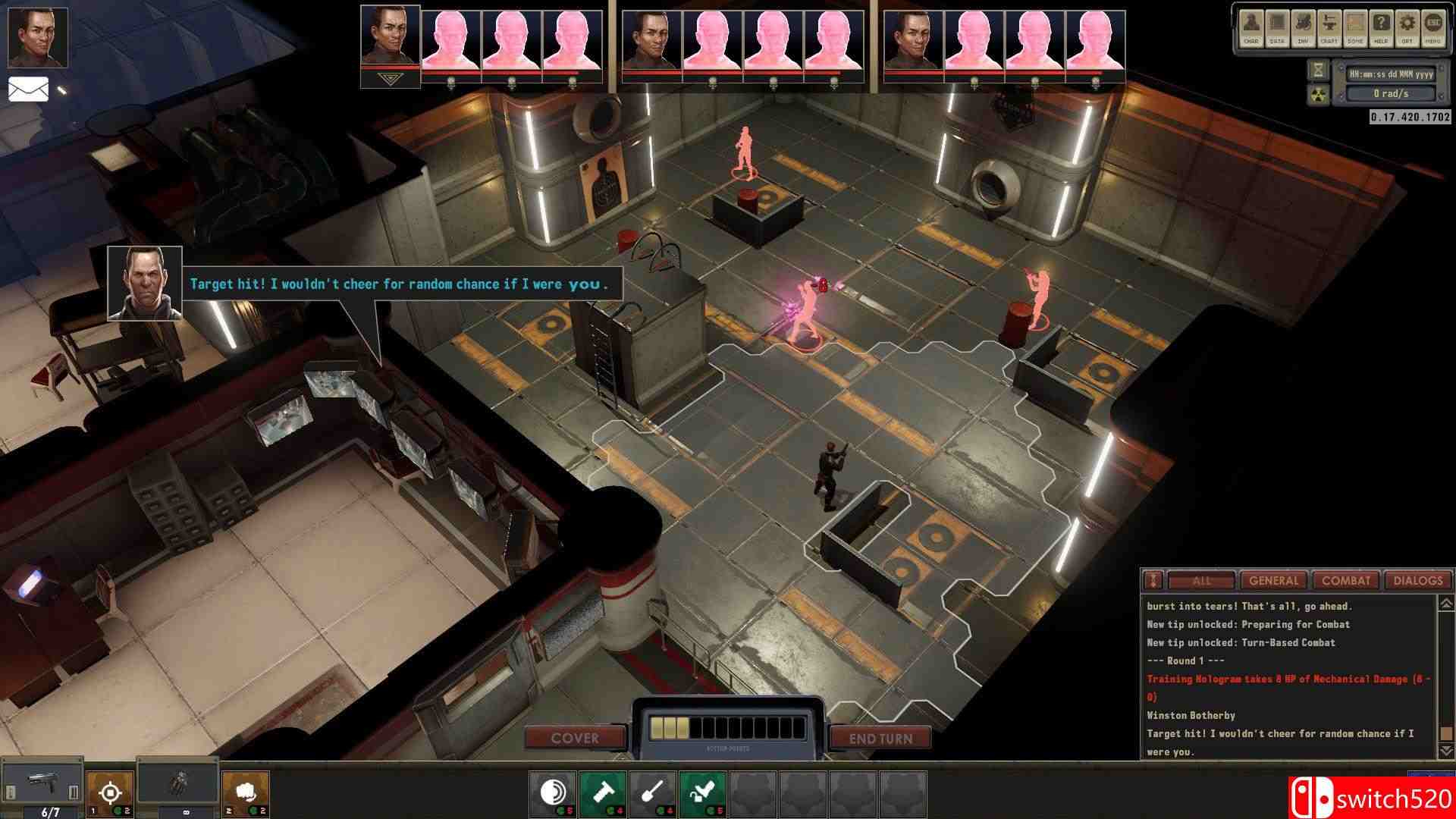 《圆顶：科幻后启示录RPG》游戏截图2