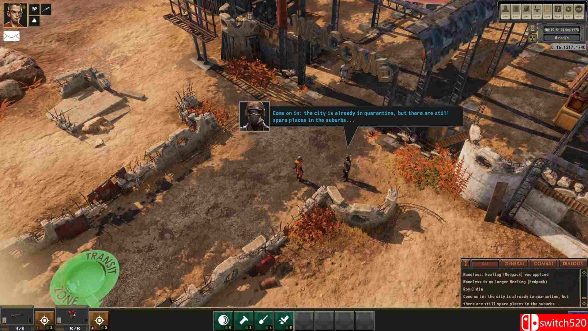 《圆顶：科幻后启示录RPG》游戏截图3