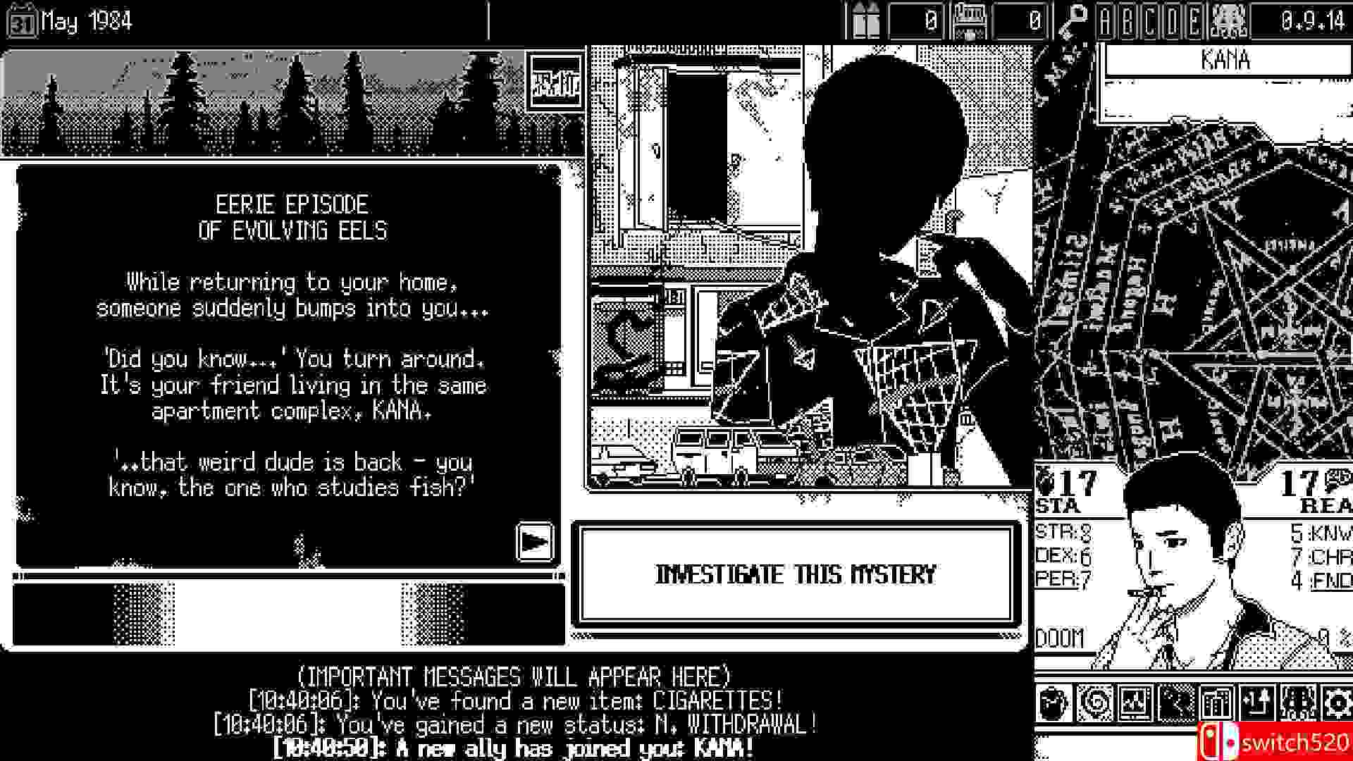 《恐怖世界（WORLD OF HORROR）》游戏截图5