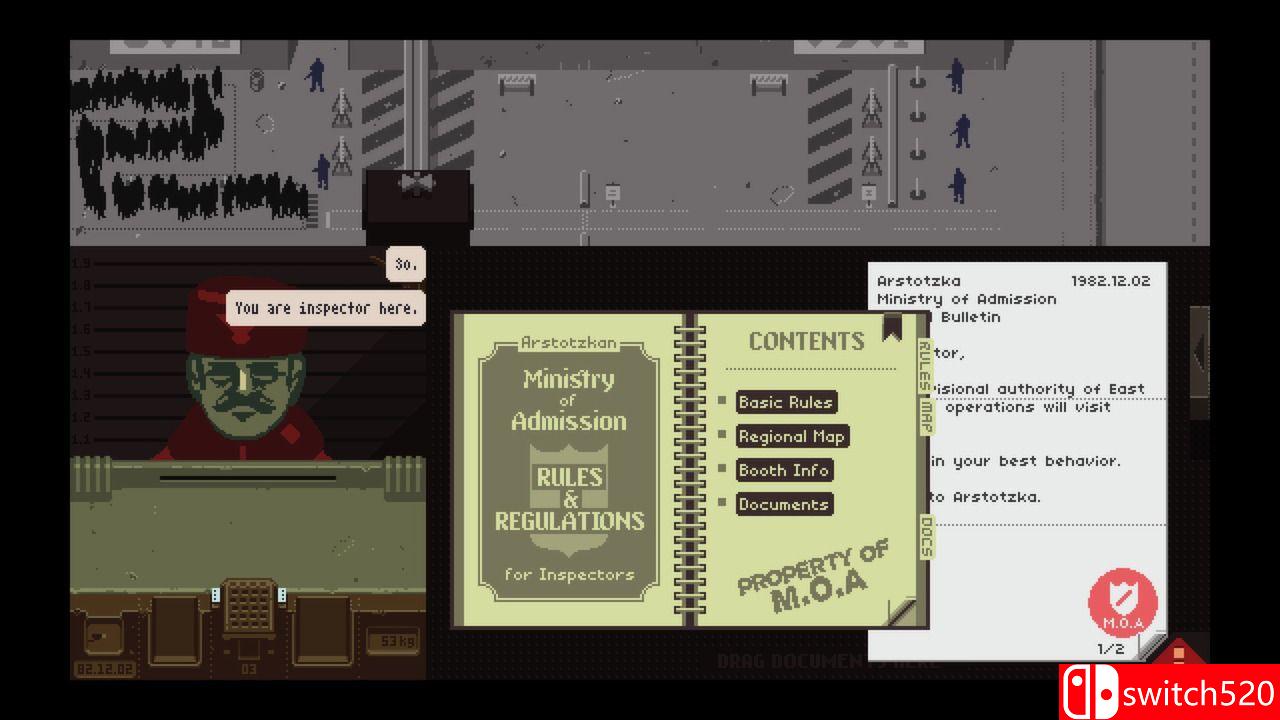 《请出示文件（Papers, Please）》v1.2.69 GOG硬盘版截图3