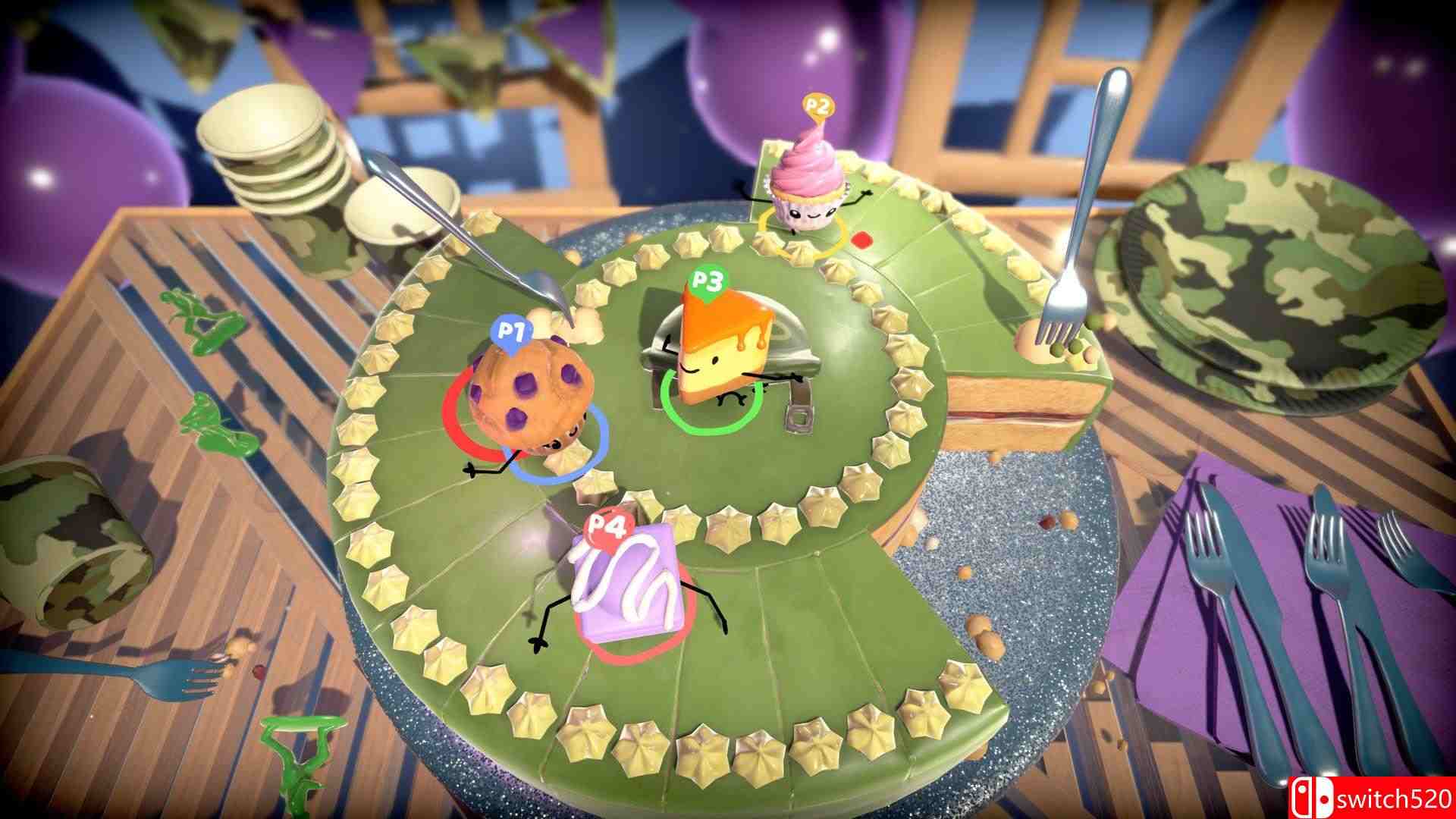 《奶油蛋糕（Cake Bash）》游戏截图3